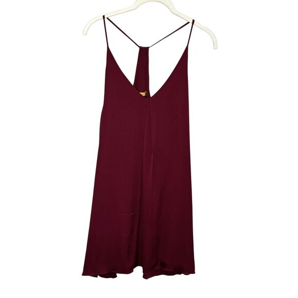 Alice + Olivia Dress Fierra Small Sleeveless A-Line Mini Slip Pockets Chic Casua - Picture 1 of 10